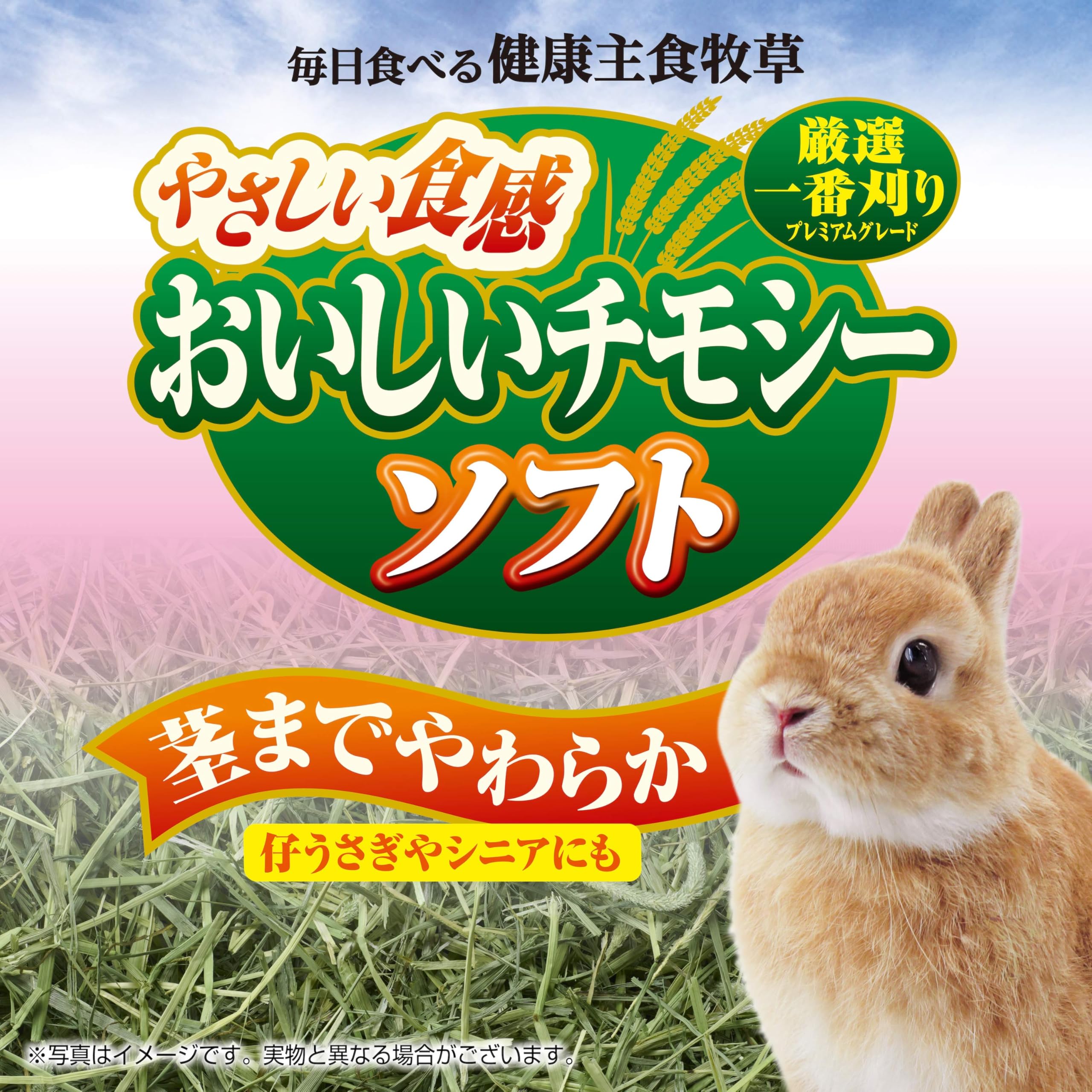 Amazon.co.jp: ジェックス おいしいチモシーソフト 1kg 1番刈り ダブル